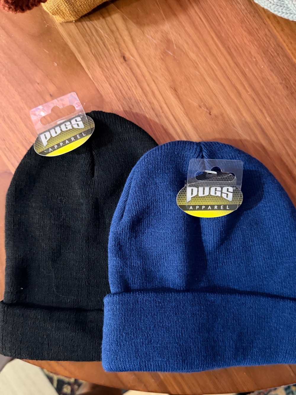 SIX PIECE beanie pack in blue and black